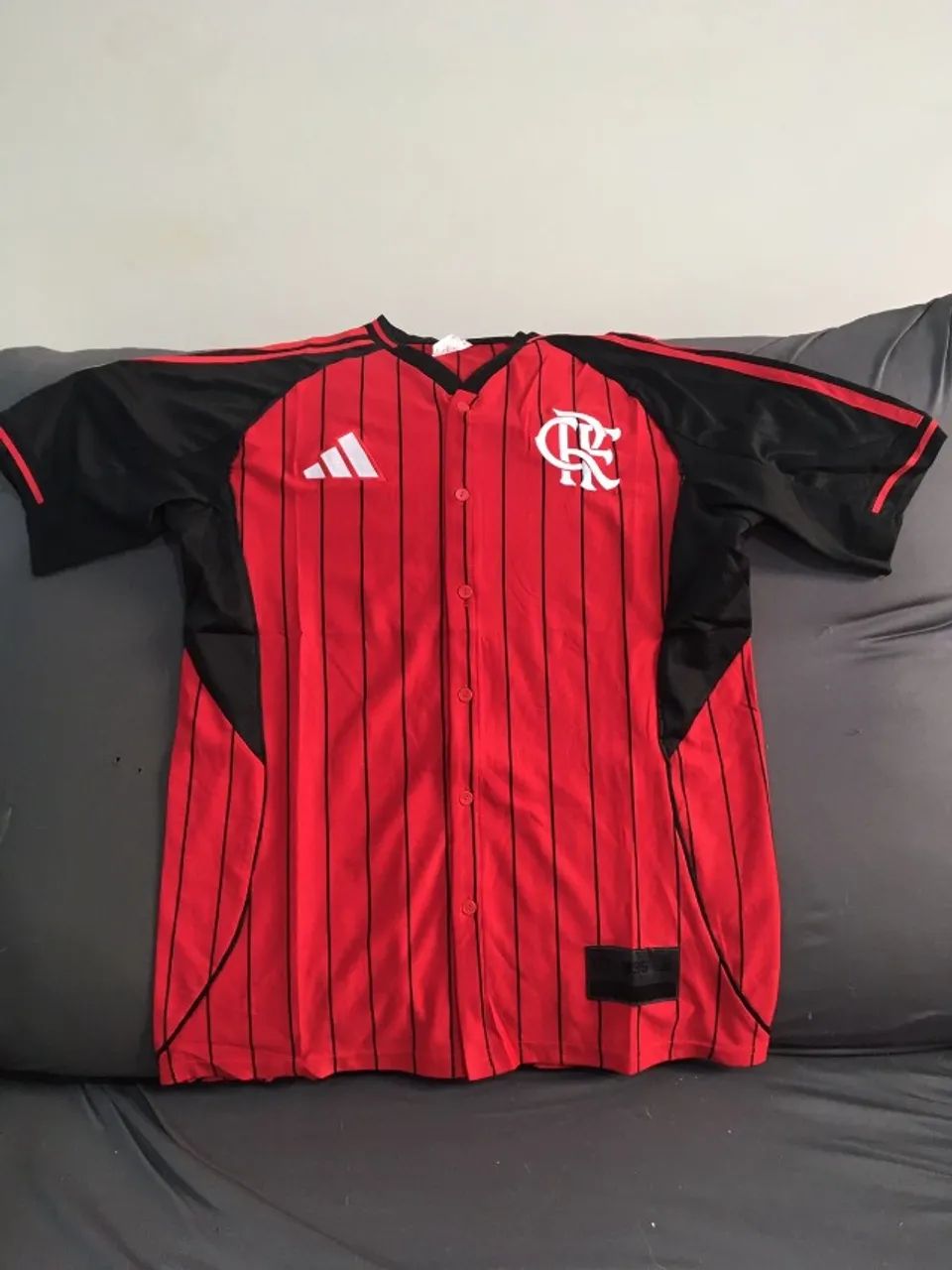 Camisa do Flamengo Beisebol 2025 2026 Especial Mundial de Clubes - Outletlion - tamanho XL - Foto 2