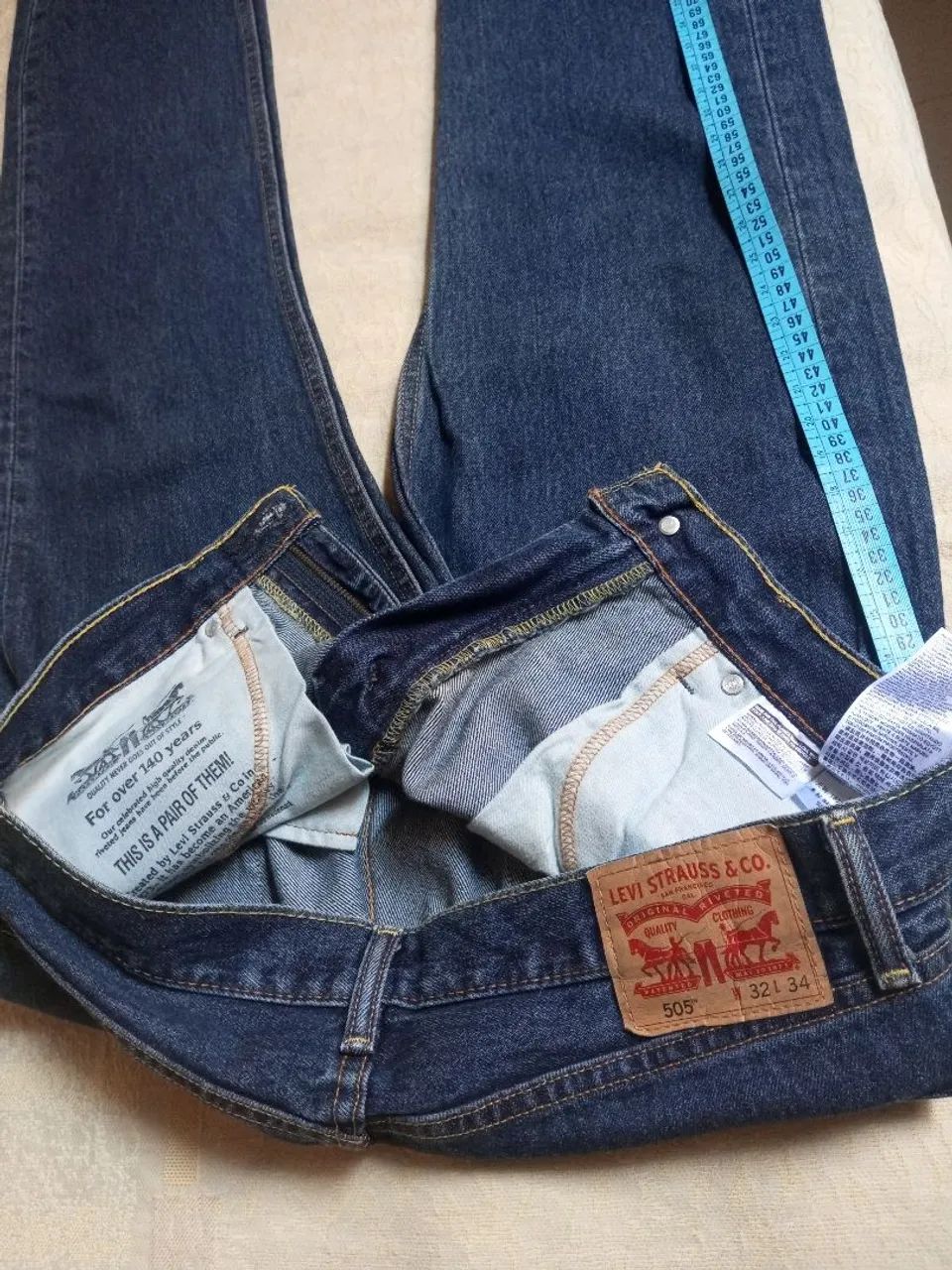 Calça jeans Levi's masculina  - Foto 5