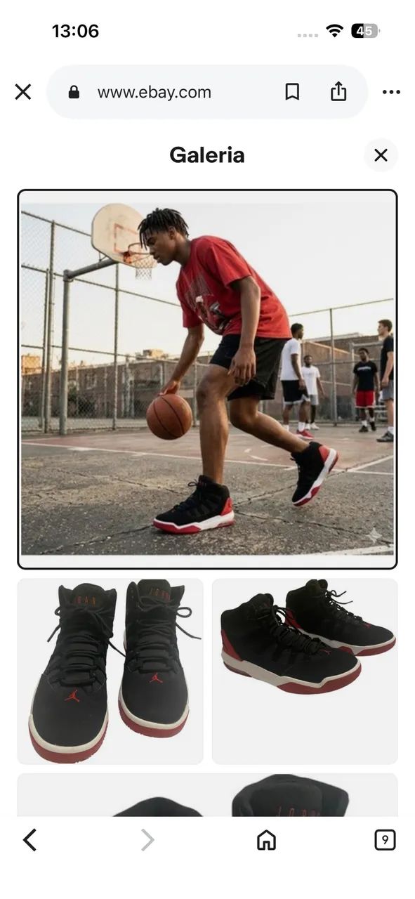 Basqueteira Jordan! 