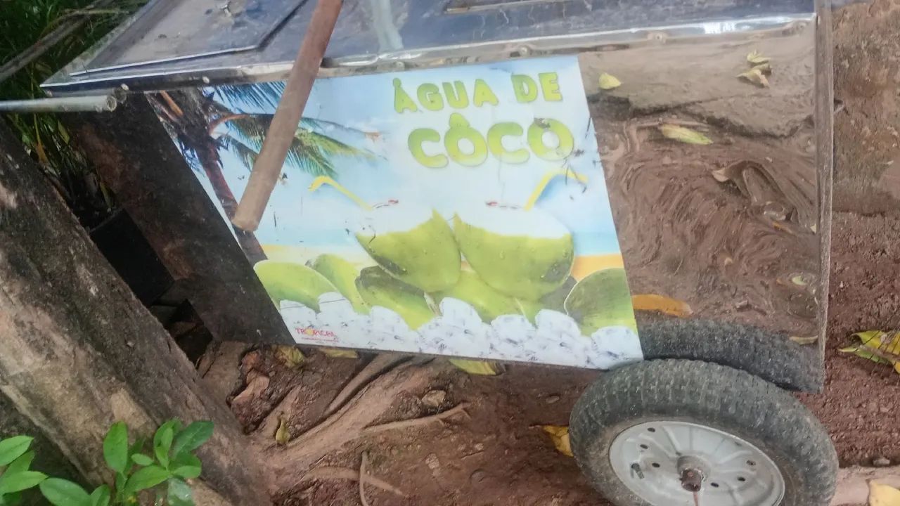 Carrinho de coco 