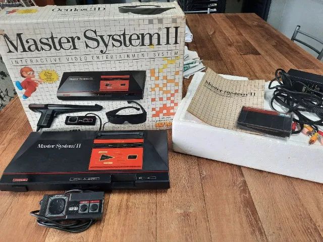 Master System 2 com Alex Kidd + Caixa Original