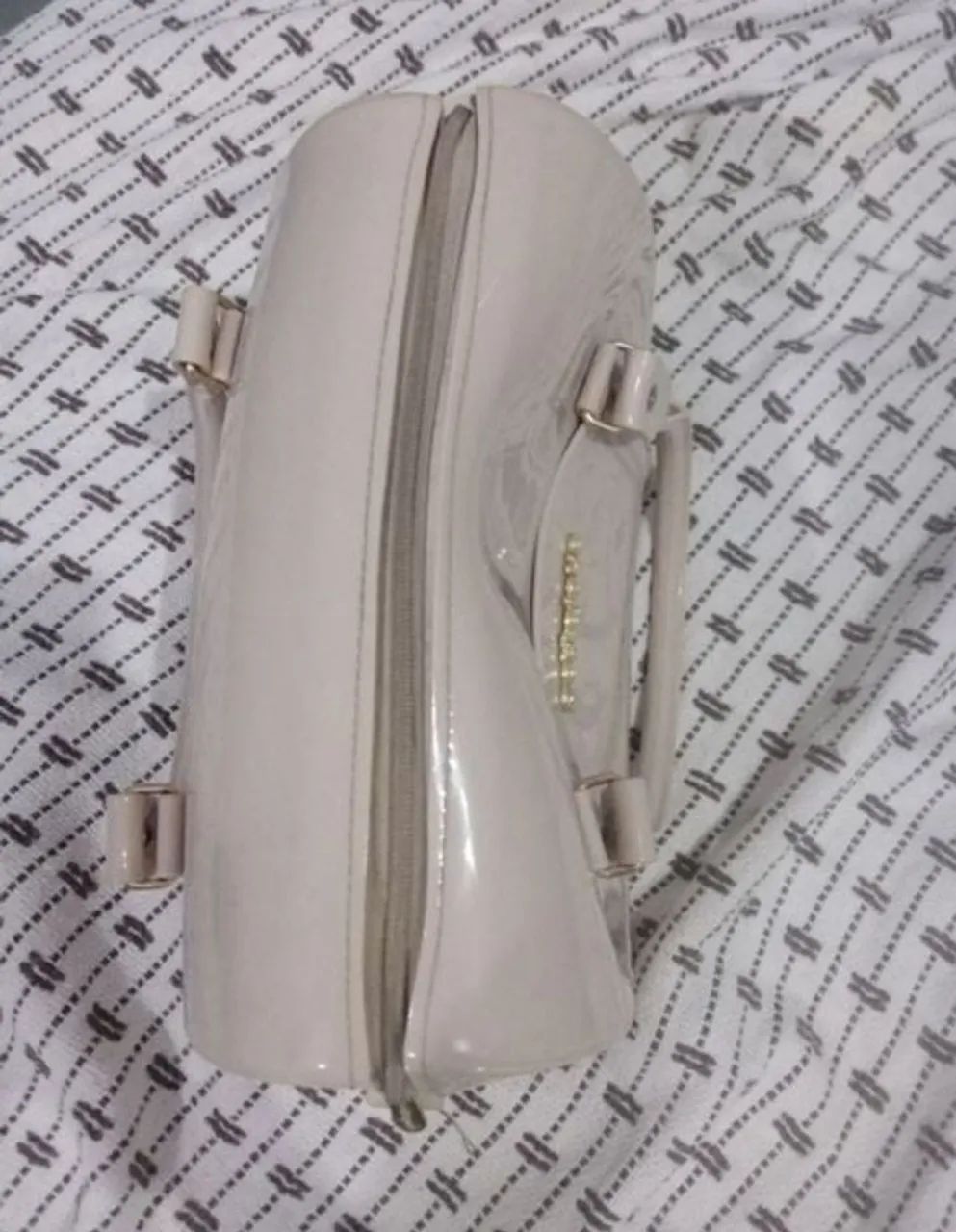 Bolsa petite Jolie bege - Foto 3