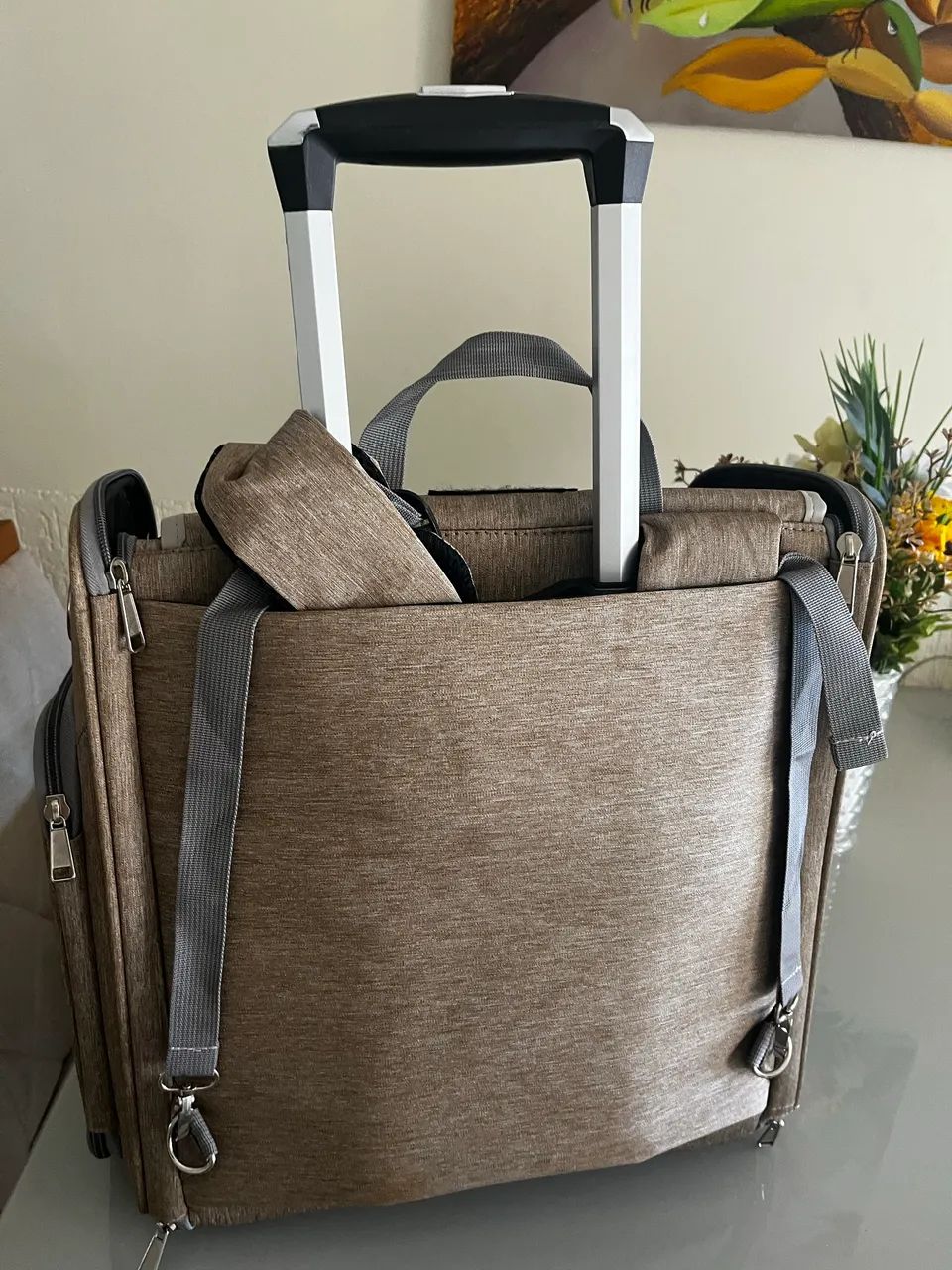 Mala/mochila de transporte pet