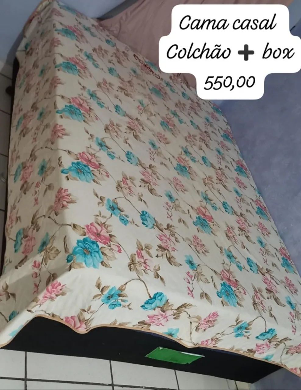 Cama box casal