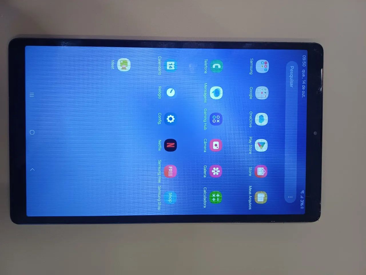 Samsung Tab A7 Lite 4G tela 8.7 Polegadas,Pegar Chip  Semi-Novo Promoção.