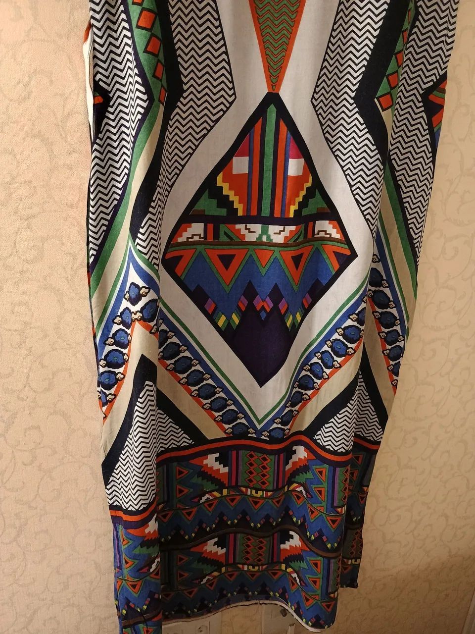 Vestido Longo Geométrico  - Foto 3