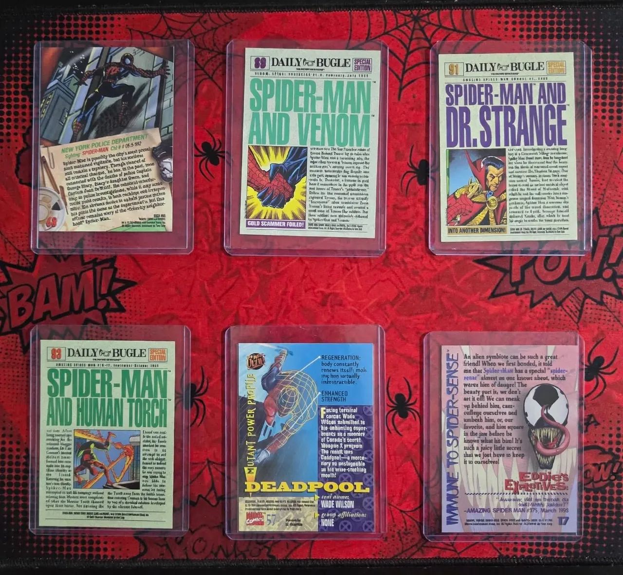Cards 1994 Fleer The Amazing Spider-Man - Foto 2