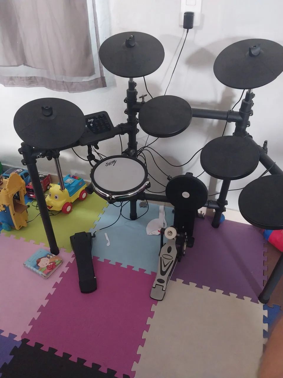 Bateria Eletrônica Seven Sd-7000 - Foto 5