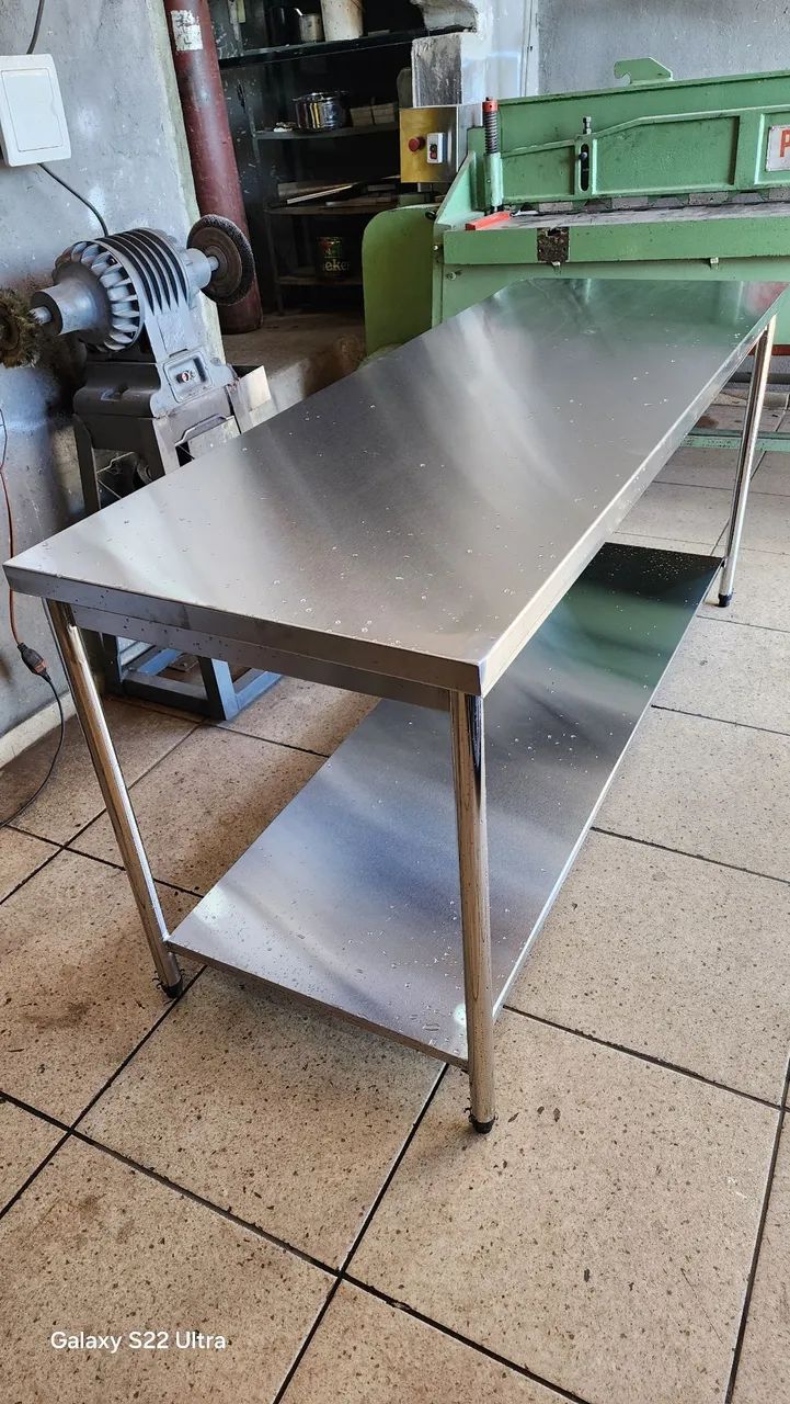 MESA INOX INDUSTRIAL PRONTA ENTREGA  - Foto 4