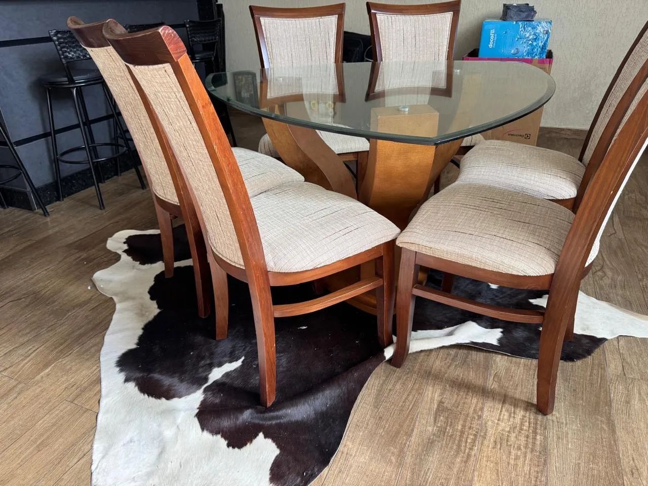 Conjunto mesa de jantar com 6 cadeiras  - Foto 2