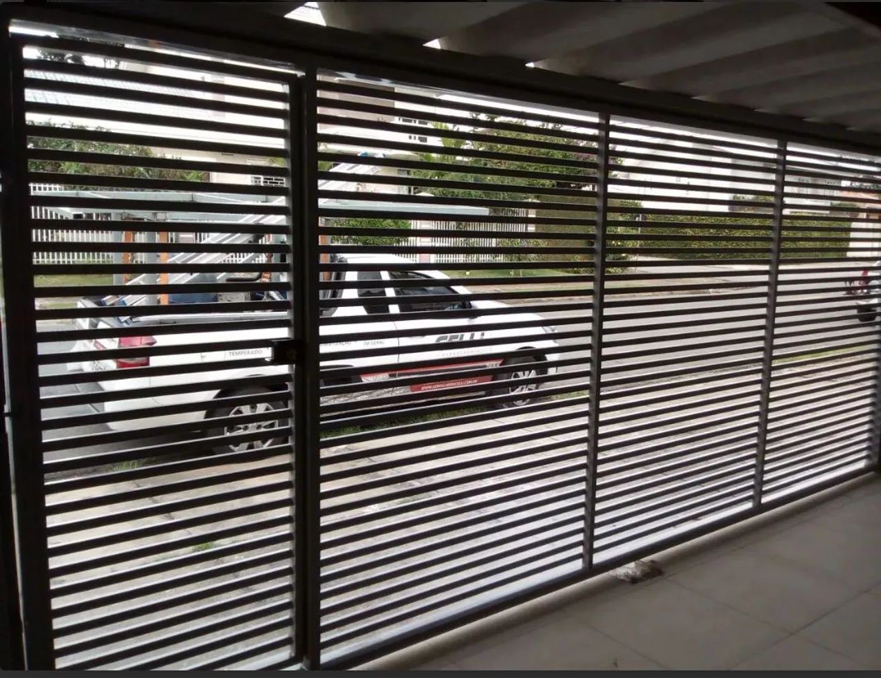 Portão de Aço Reforçado , Galvanizado  - Foto 3