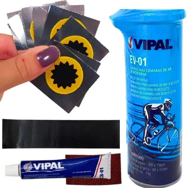  Kit Reparo Bicicleta Remendo Estrela | Link com Desconto | Oferta