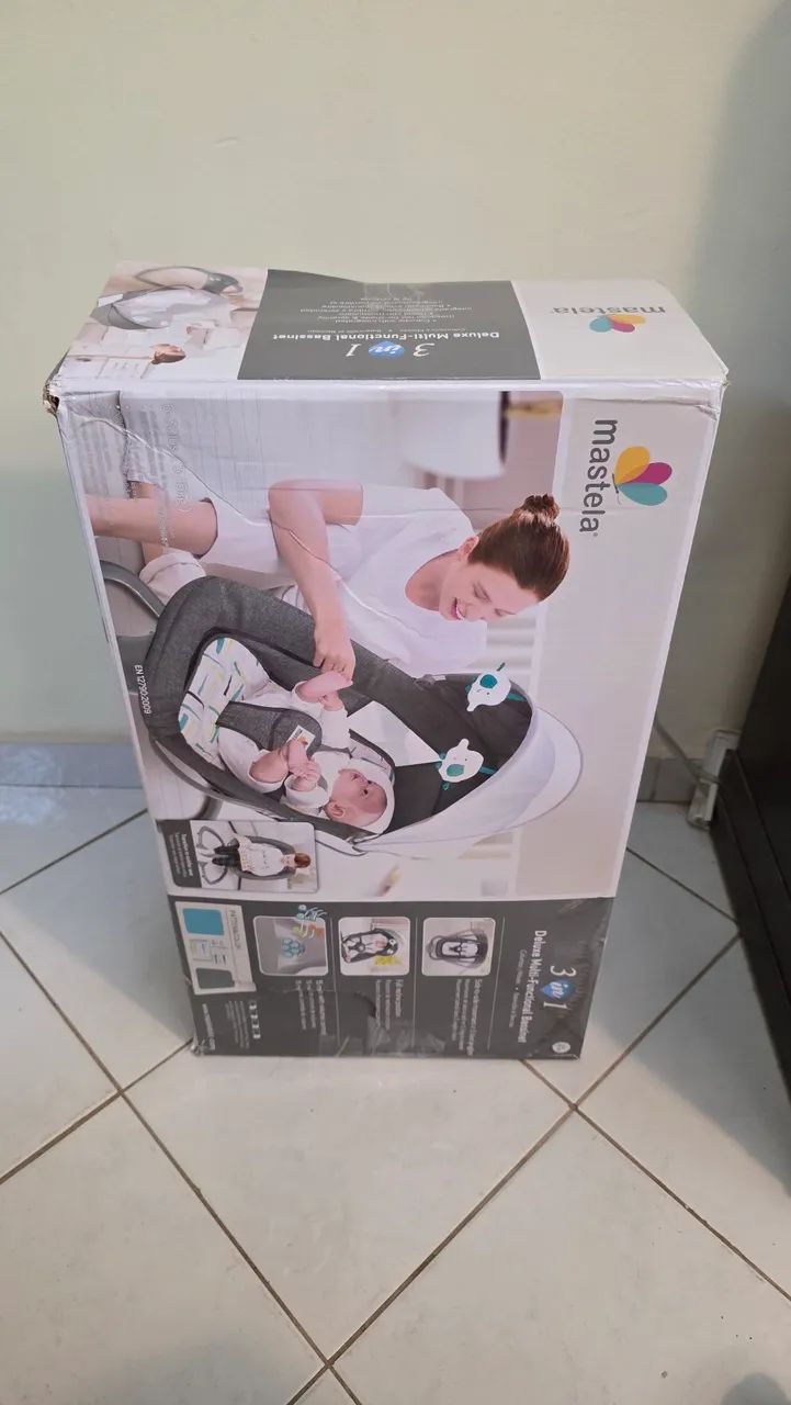Cadeira balanço automática 3x1 Mastela - Foto 2