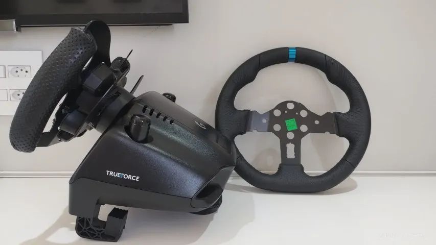 Logitech G923 + Upgrades (Load Cell + Magnetic Shifter + Aro