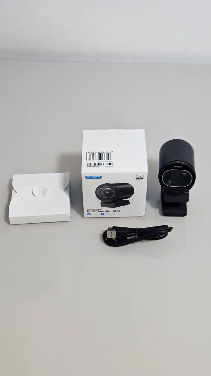 Webcam EMEET S600 4K Nova