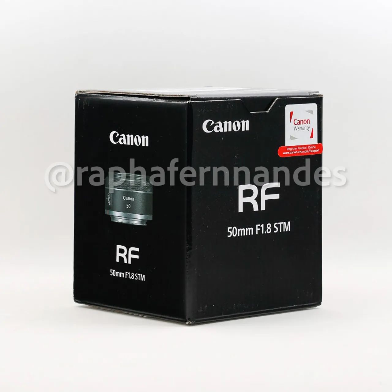 Lente Canon RF 50 F1.8 STM (novo/lacrado)