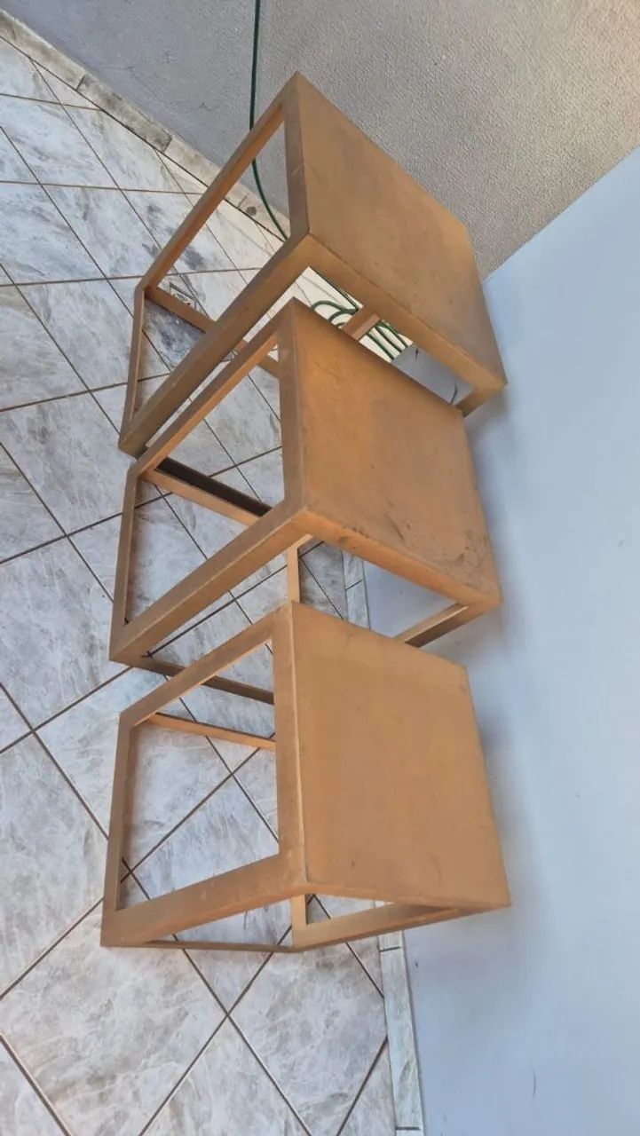 Bancadas de MDF jogo de 3 pecas - Foto 4