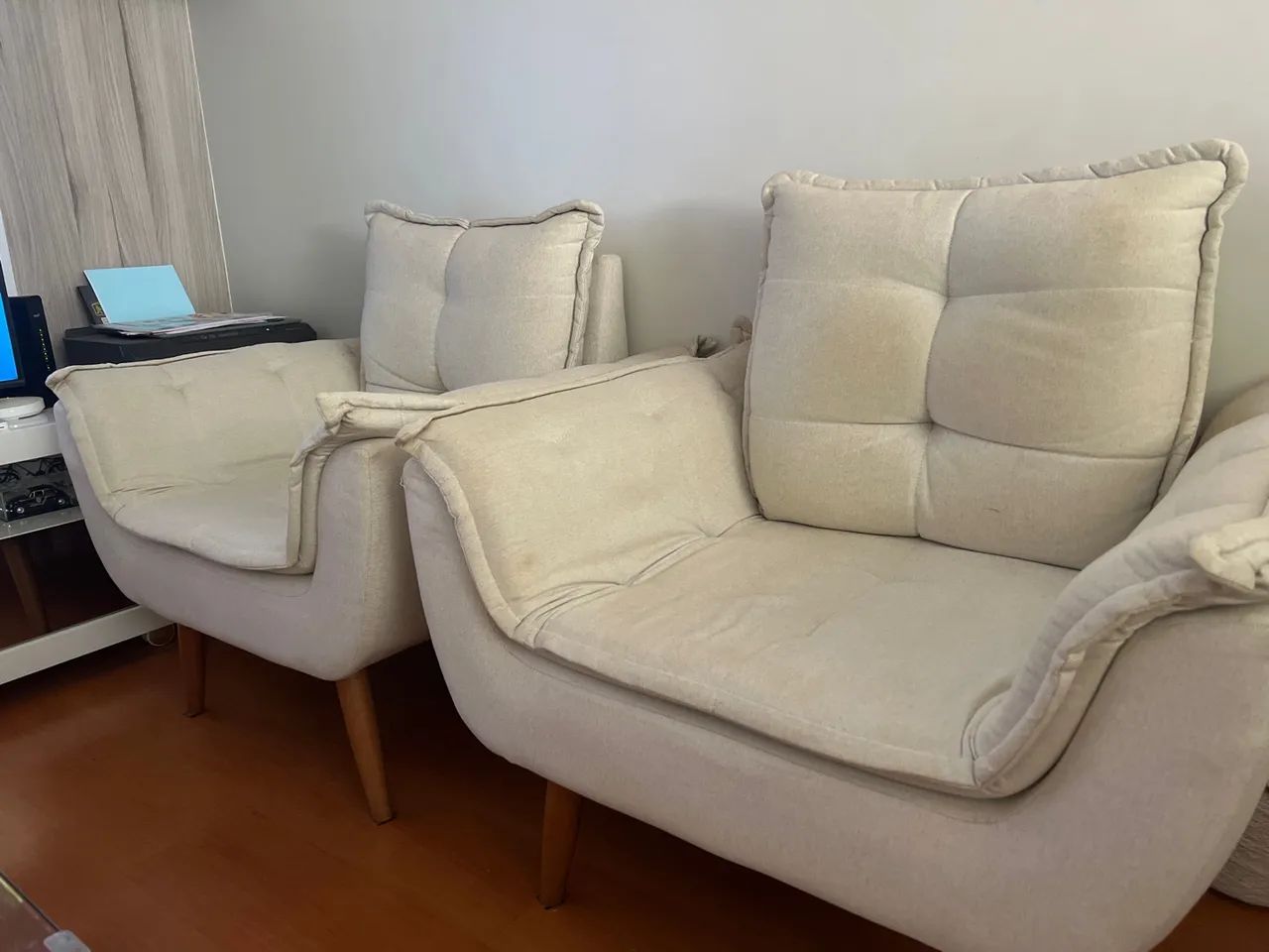 Poltrona em linho - Foto 2