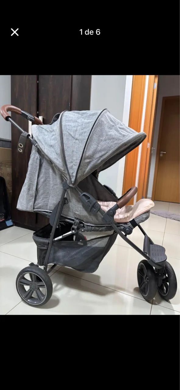 Vendo carrinho de bebê ABC DESIGN  - Foto 2
