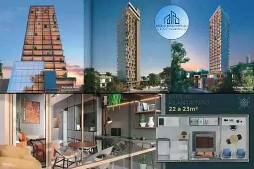 STUDIOS 22,15M² NO RIO VERMELHO - Foto 2