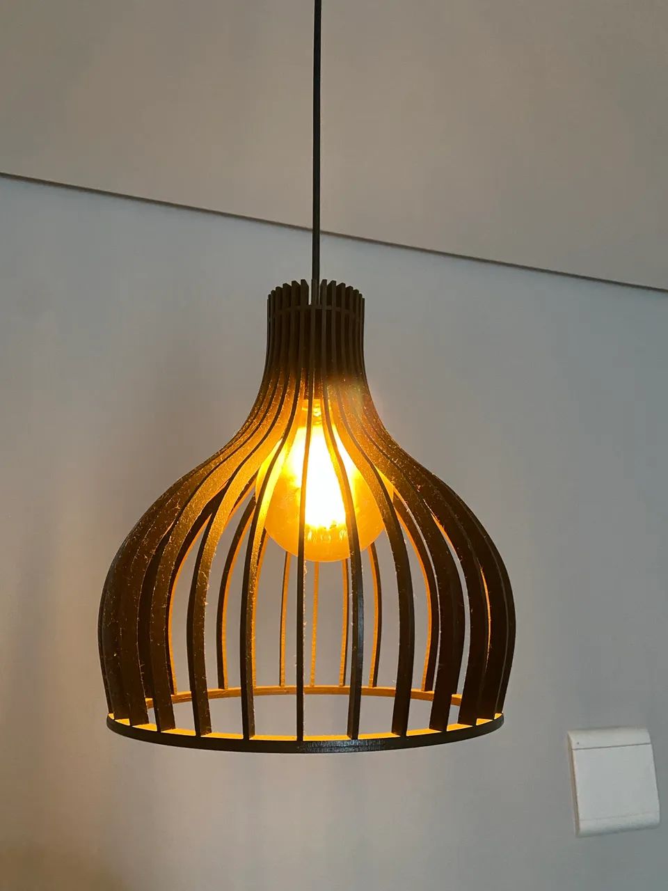 Lustre mesa de jantar com lâmpada  - Foto 4