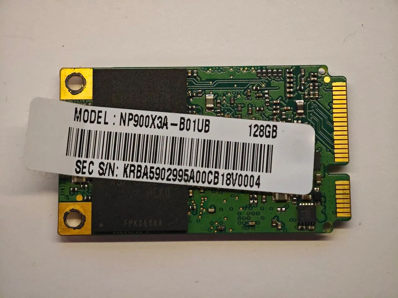 SSD MSATA SAMSUNG 128 GB MZMPA128HMFU - Foto 2