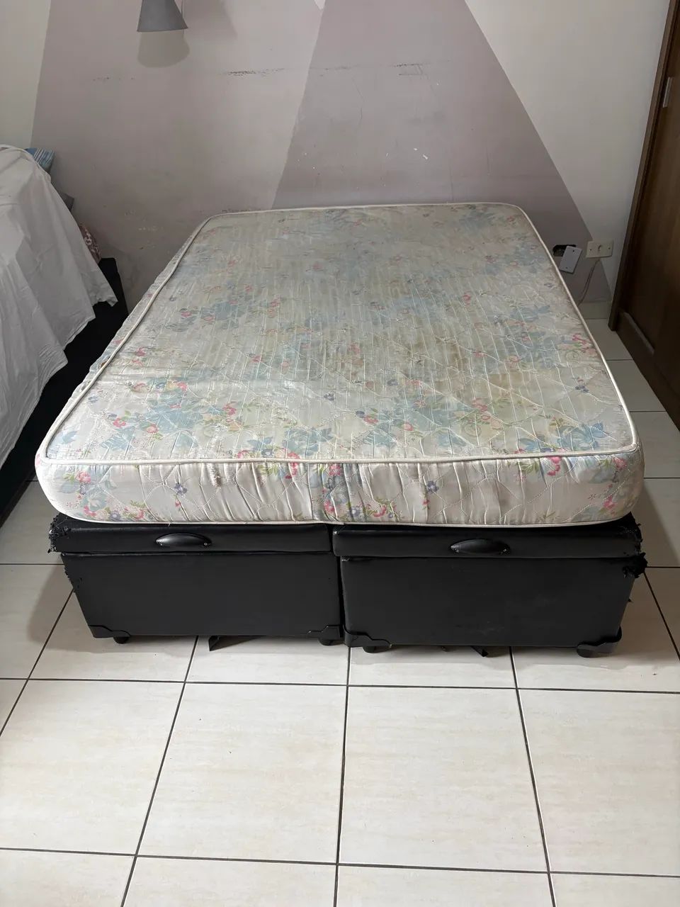 Cama Casal Box Baú com colchão  - Foto 5