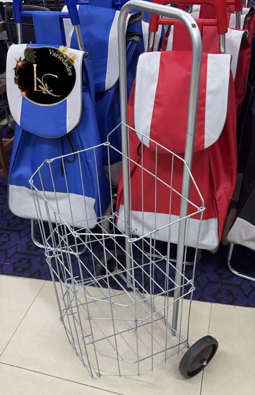 CARRINHO DE FEIRA EM FERRO  - Foto 2