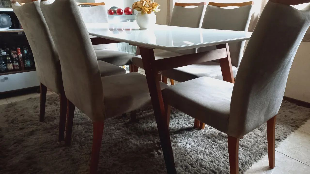 Mesa de jantar madeira maciça  - Foto 2