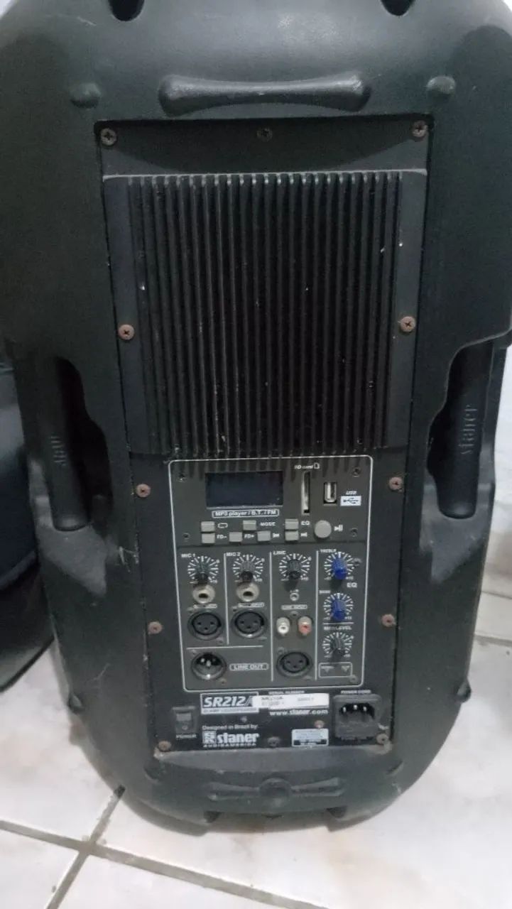 Caixa de som ativa Staner  - Foto 2