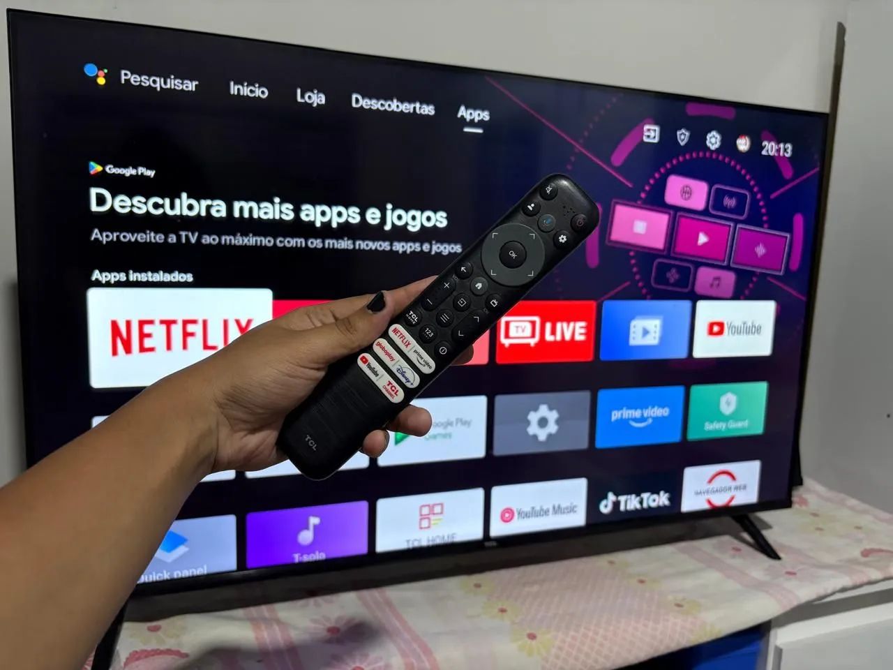 Tv smart 43 TCL zerada  - Foto 5