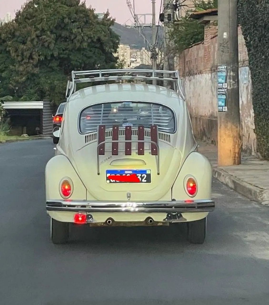 Fusca 1971 - 1300cc - Placa Preta  - Foto 2