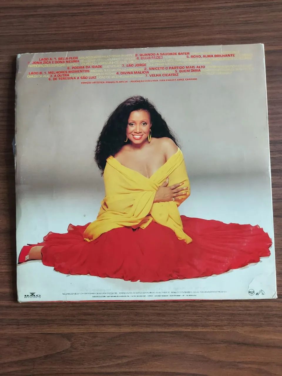 Disco Vinil: Alcione " Emoções Reais" - Foto 2