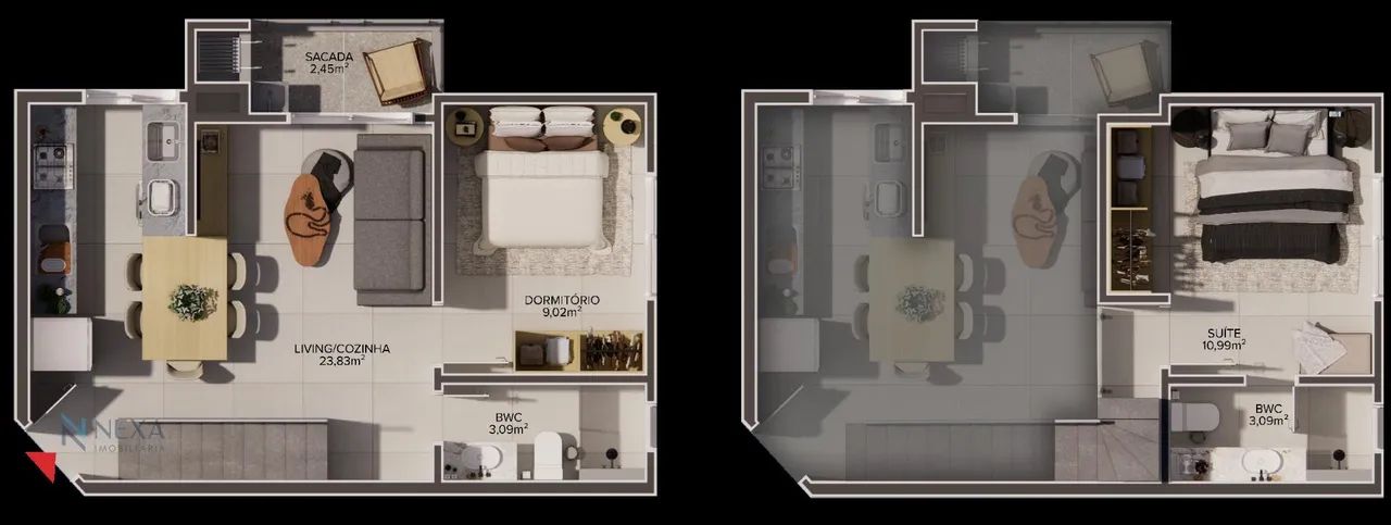 Duplex à venda em Ingleses Sul, Florianópolis, 2 quartos - Foto 2