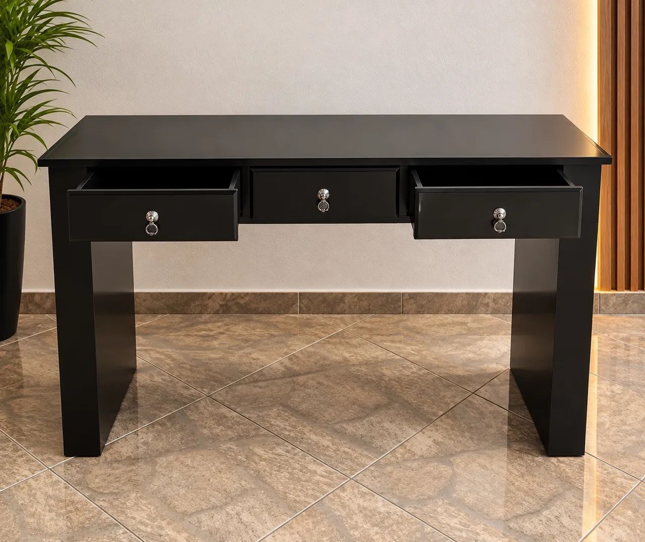 Mesa Escrivaninha Preta