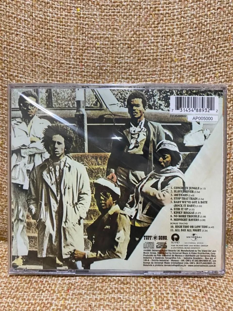 CD Bob Marley and The Wailers Catch a Fire - Lacrado - Foto 2