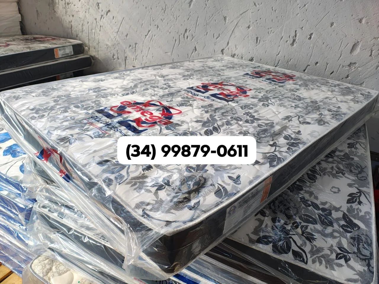 Colchão D33 Casal Novo com Entrega Imediata 