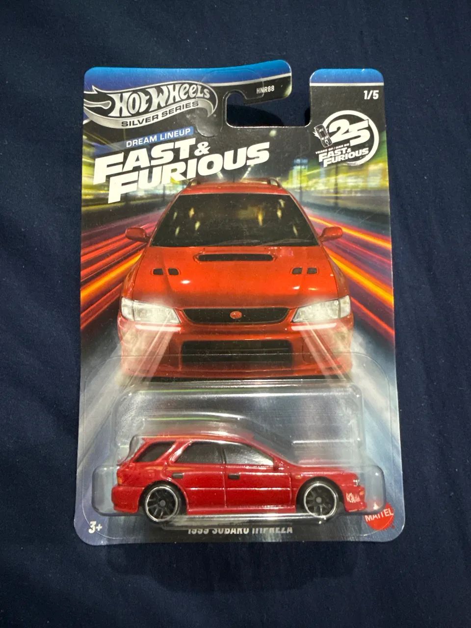 Hot Wheels Velozes e Furiosos Subaru Impreza 1999