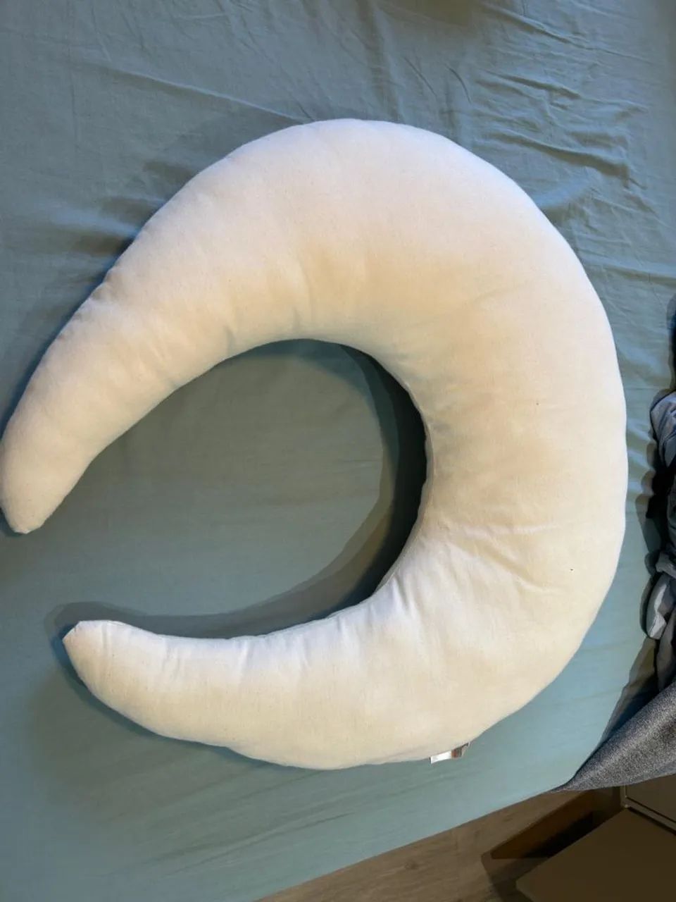 Almofada de Amamentação Yogi Baby com capa azul - Foto 2