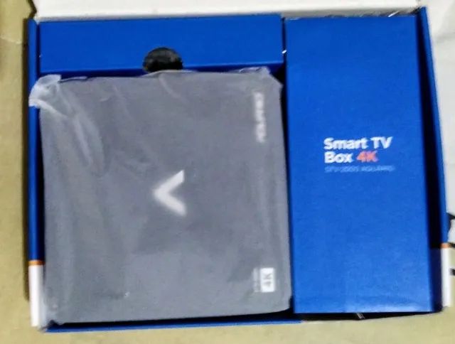 Vendo Smart TV Box 4k marca Aquarius  - semi-nova - Foto 2
