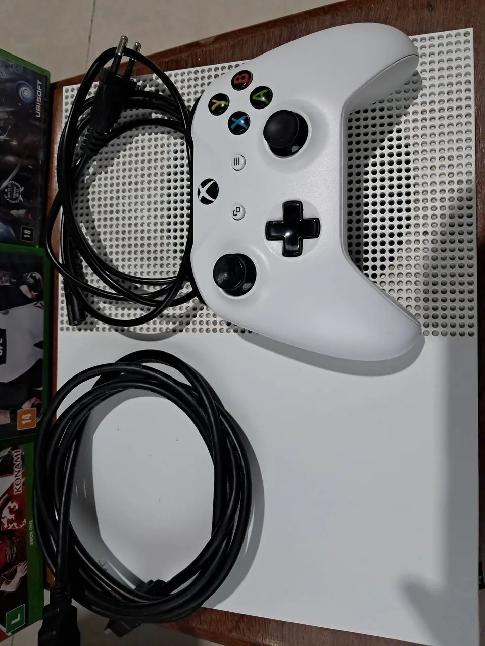 Xbox One s + 03 jogos físicos  - Foto 3