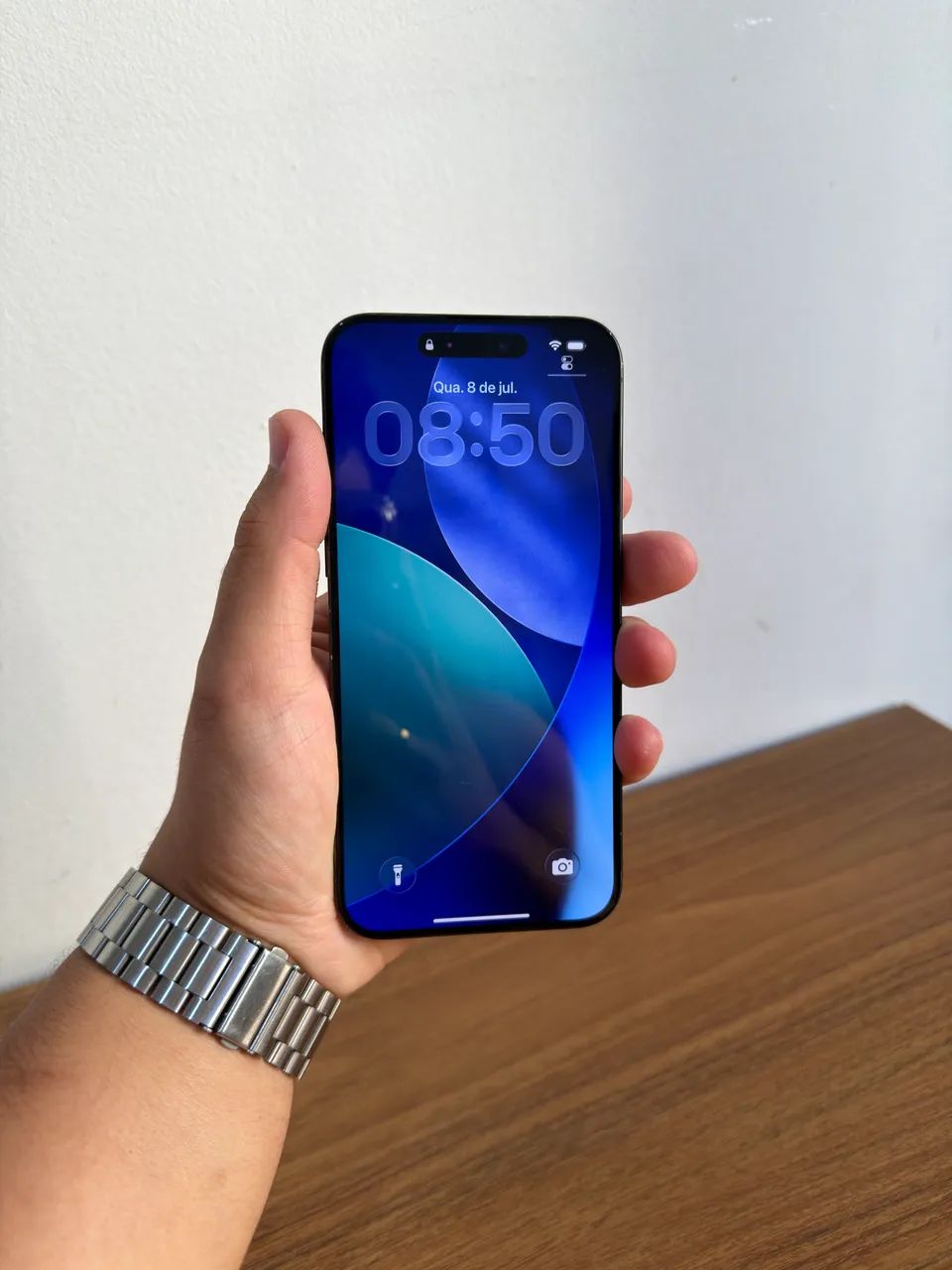 Iphone 15 Pro Max 256gb Preto Impecável  - Foto 5