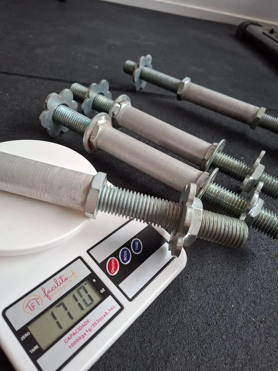 Halteres maciço