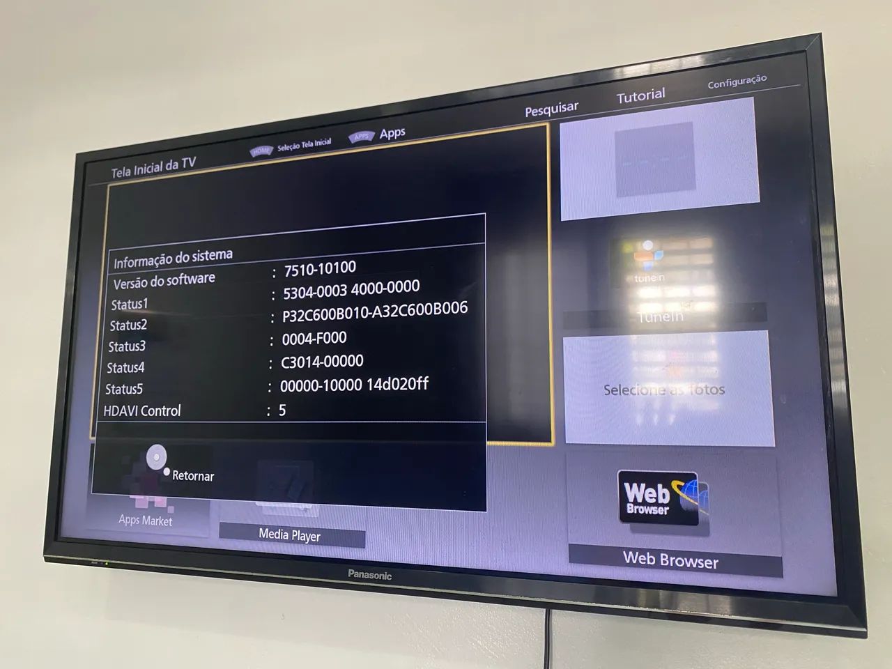 SMART TV LED Panasonic 32 polegadas  - Foto 2