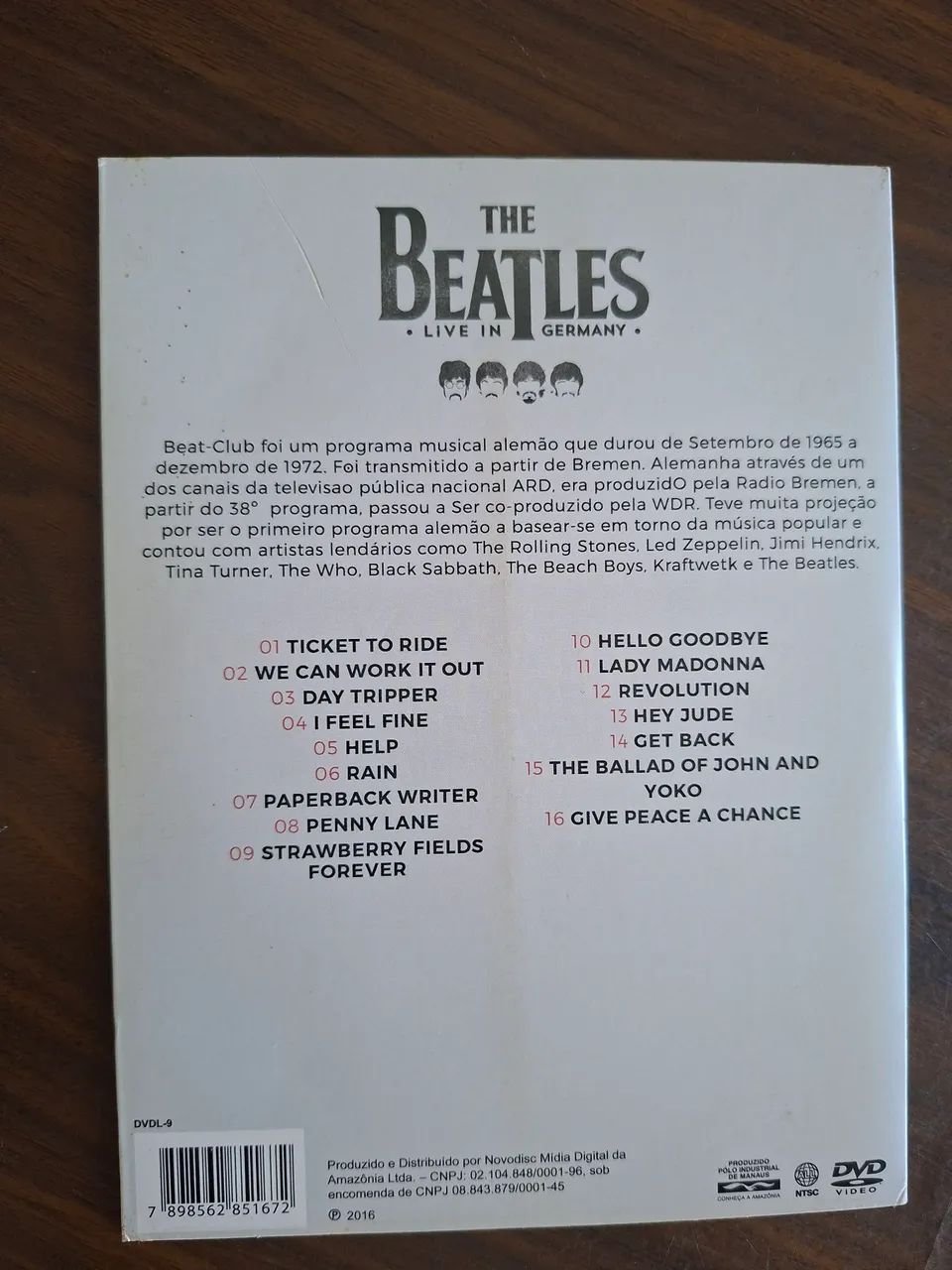 Coleção DVD The Beatles - CDs, DVDs etc - Aeroporto, Aracaju
