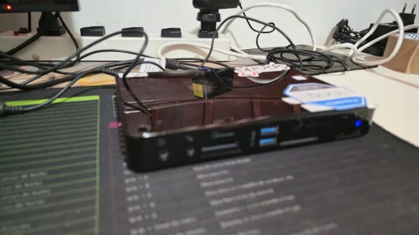 Mini PC Intel Celerom 847 4GB Ram 256GB SSD Wifi Rede Gigabits - Foto 5