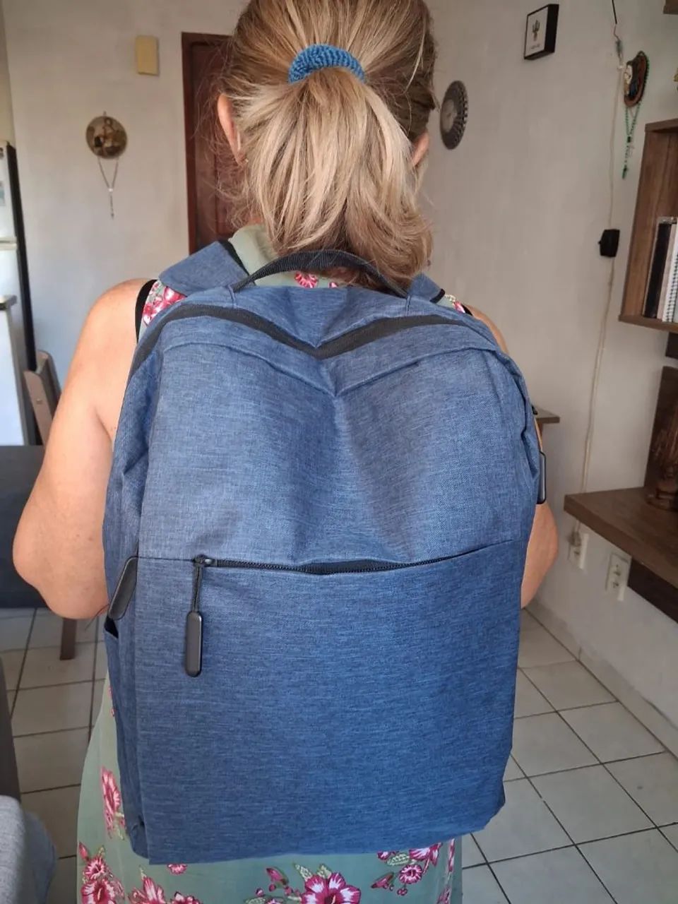 Mochila multifuncional antifurto para notebook e acessórios, nova.  - Foto 3