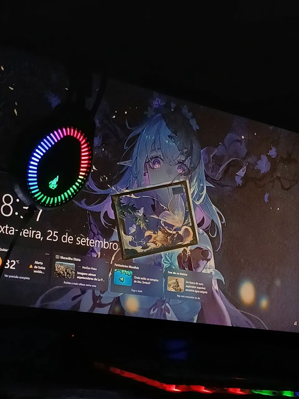 Pc com monitor para trabalho e estudo