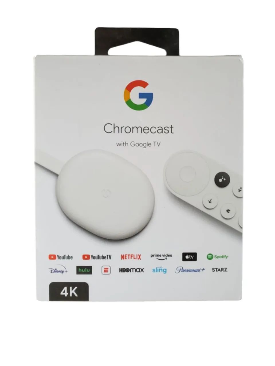 Google Chromecast TV 4ª geração 4K - Dispositivos de Streaming