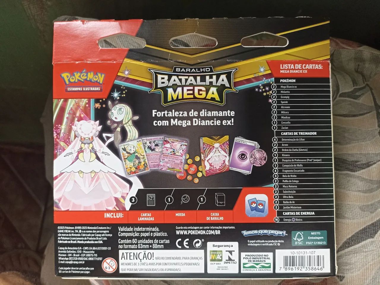 Pokémon batalha Mega baralho  - Foto 4